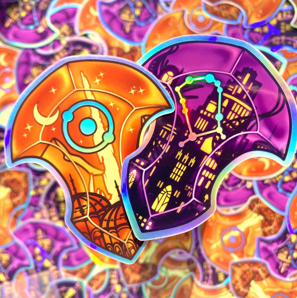 Holographic Sticker Designs